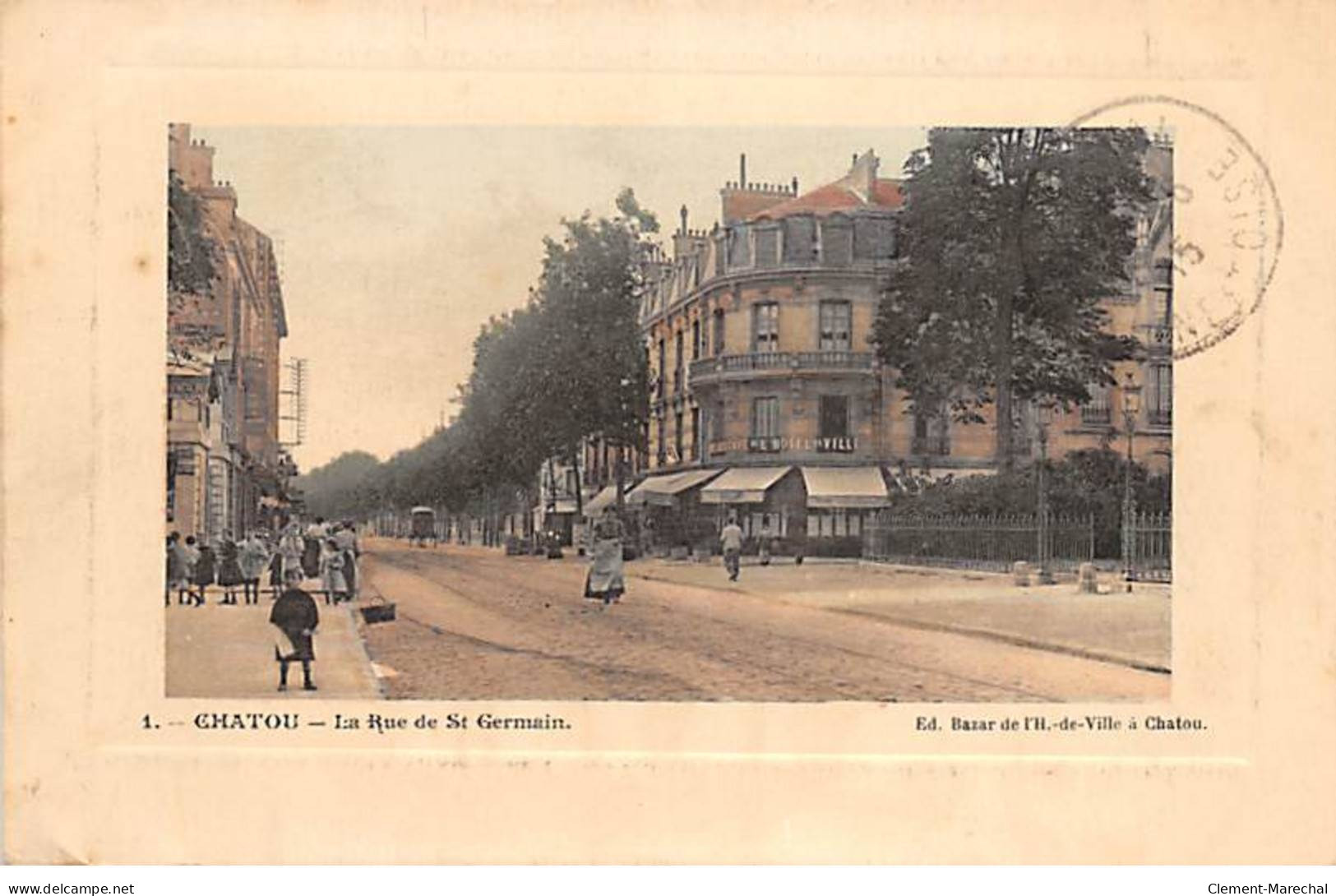 CHATOU - La Rue De Saint Germain - Très Bon état - Chatou