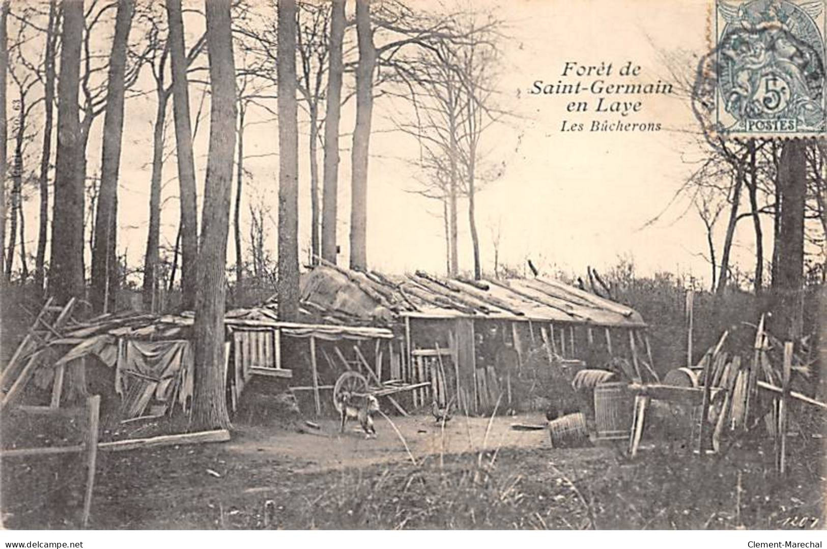 Forêt De SAINT GERMAIN EN LAYE - Les Bûcherons - Très Bon état - St. Germain En Laye