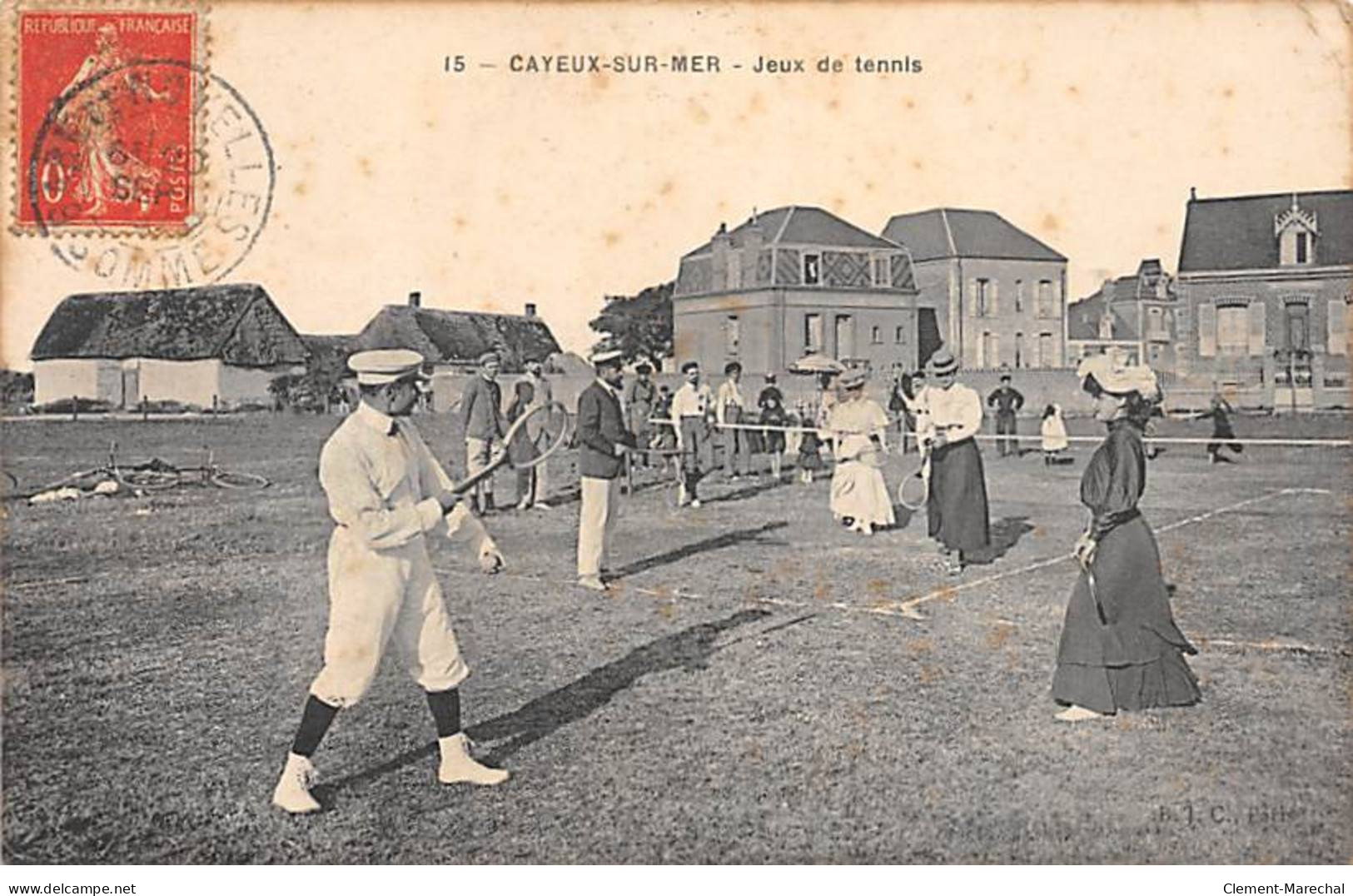 CAYEUX SUR MER - Jeux De Tennis - état - Cayeux Sur Mer