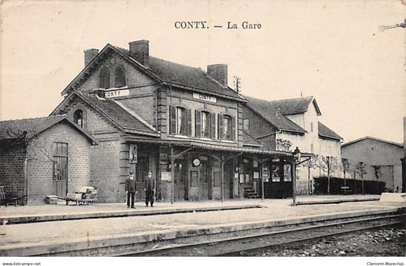 CONTY - La Gare - Très Bon état - Conty