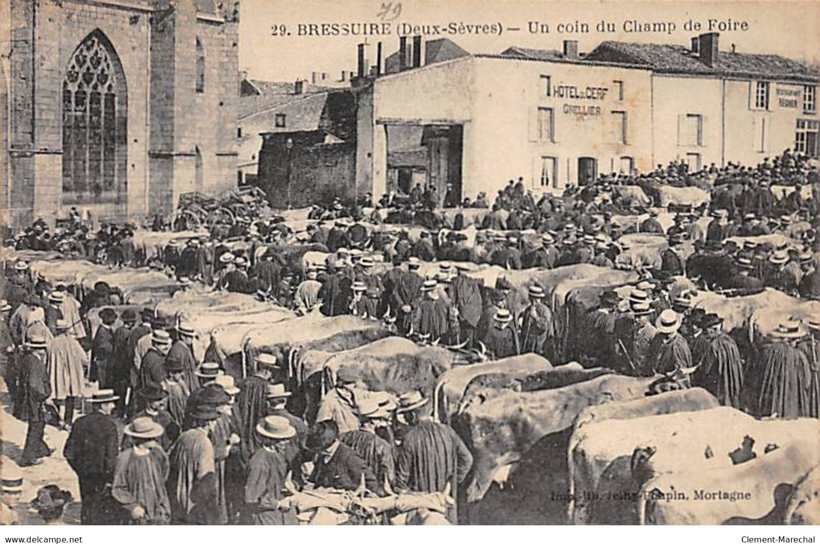 BRESSUIRE - Un Coin Du Champ De Foire - Très Bon état - Bressuire