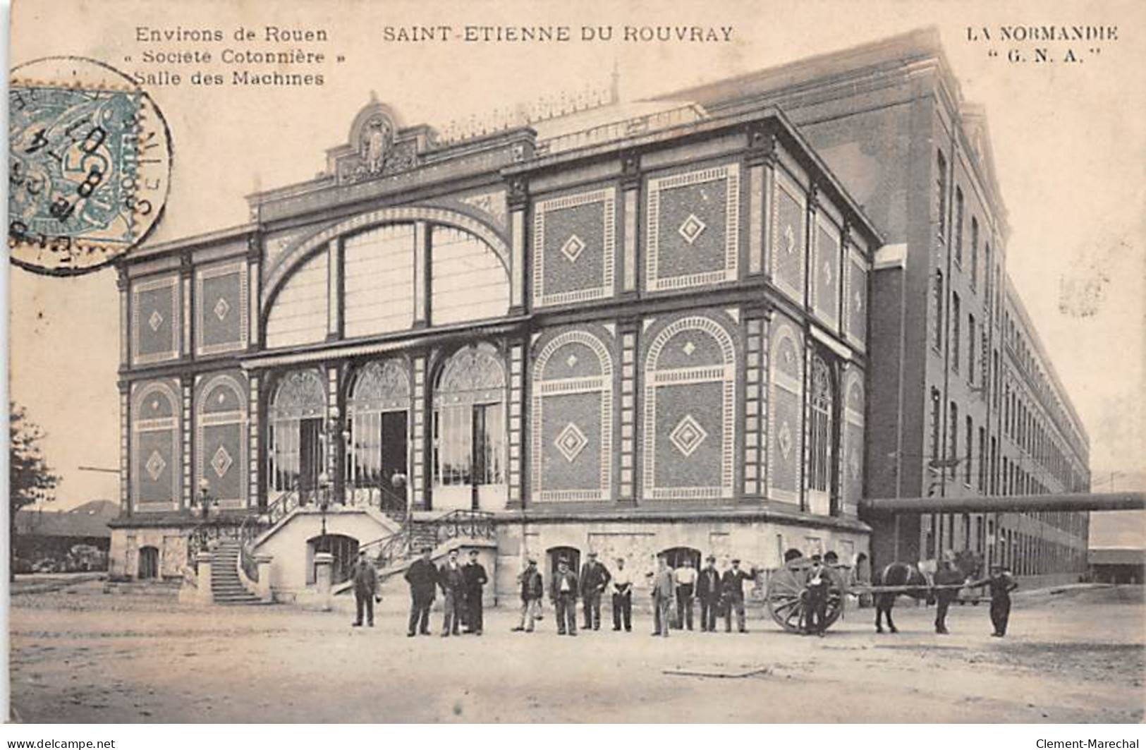 SAINT ETIENNE DU ROUVRAY - Société Cotonnière - Salle Des Machines - Très Bon état - Saint Etienne Du Rouvray
