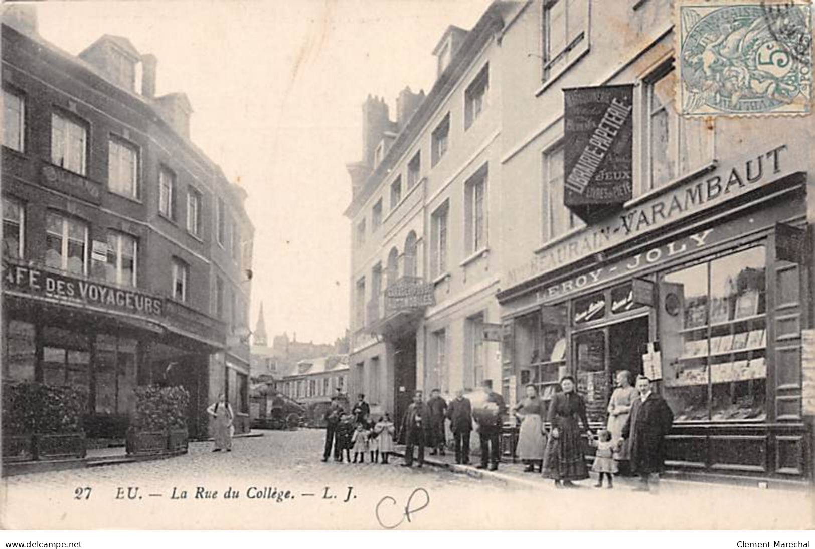 EU - La Rue Du Collège - Très Bon état - Eu