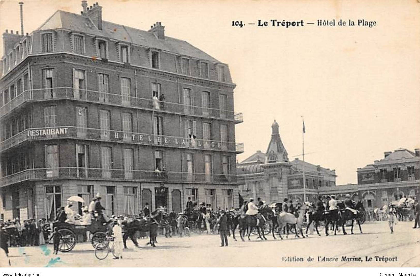 LE TREPORT - Hôtel De La Plage - Très Bon état - Le Treport