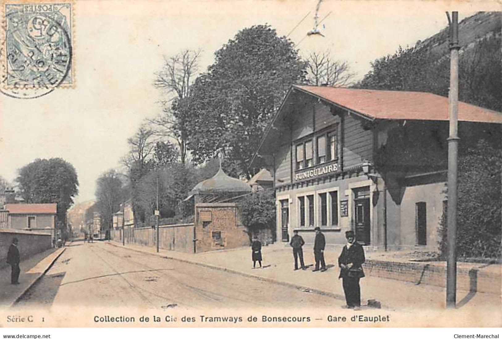 Collection De La Cie Des Tramways De BONSECOURS - Gare D'EAUPLET - Très Bon état - Bonsecours