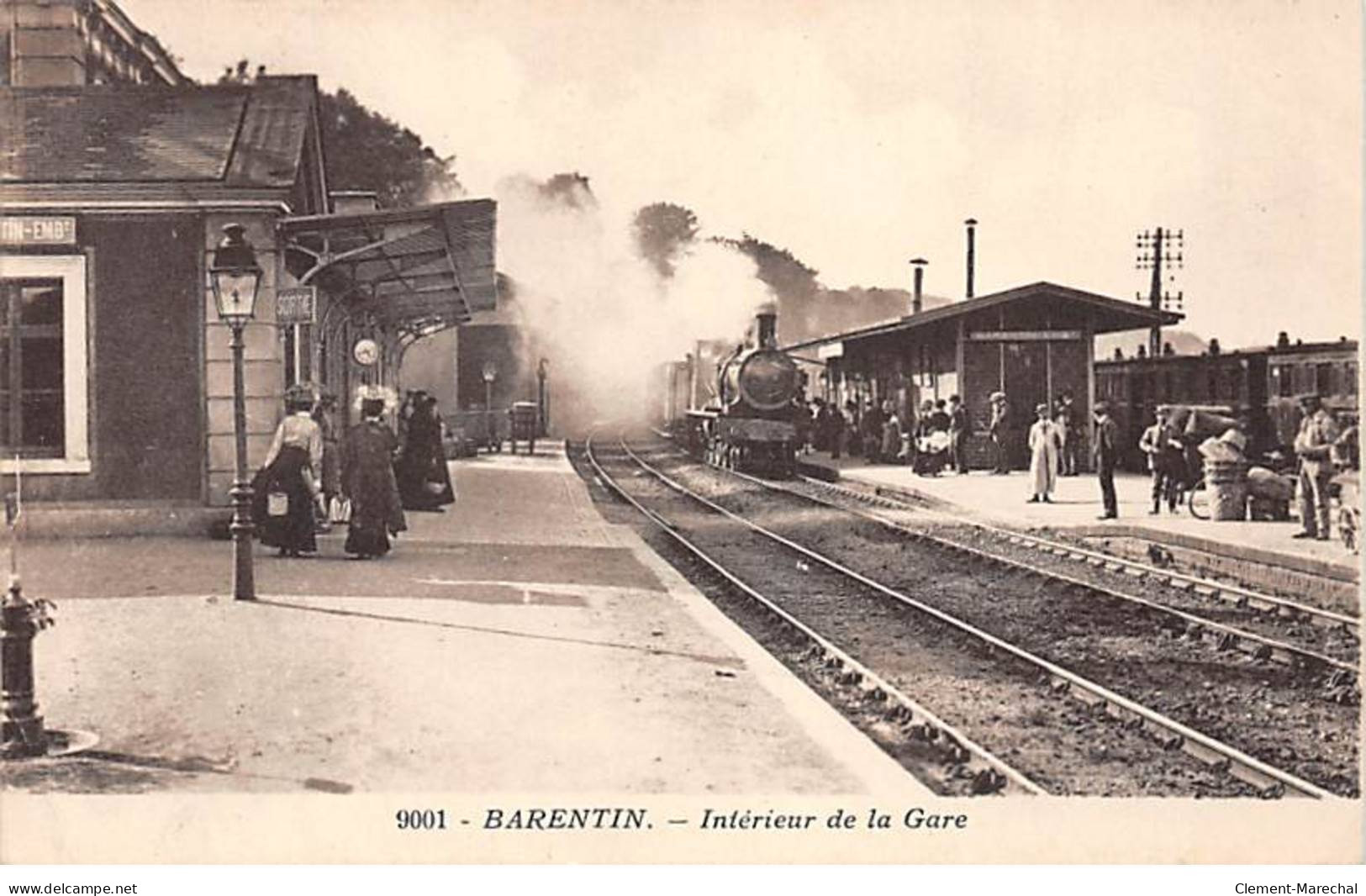 BARENTIN - Intérieur De La Gare - Très Bon état - Barentin