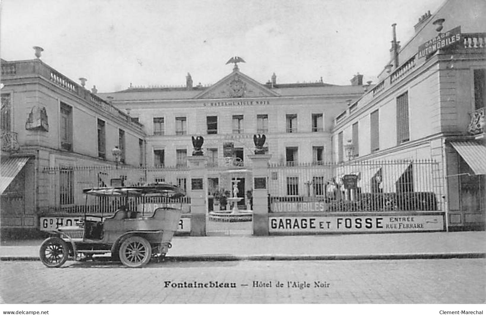 FONTAINEBLEAU - Hôtel De L'Aigle Noir - Très Bon état - Fontainebleau