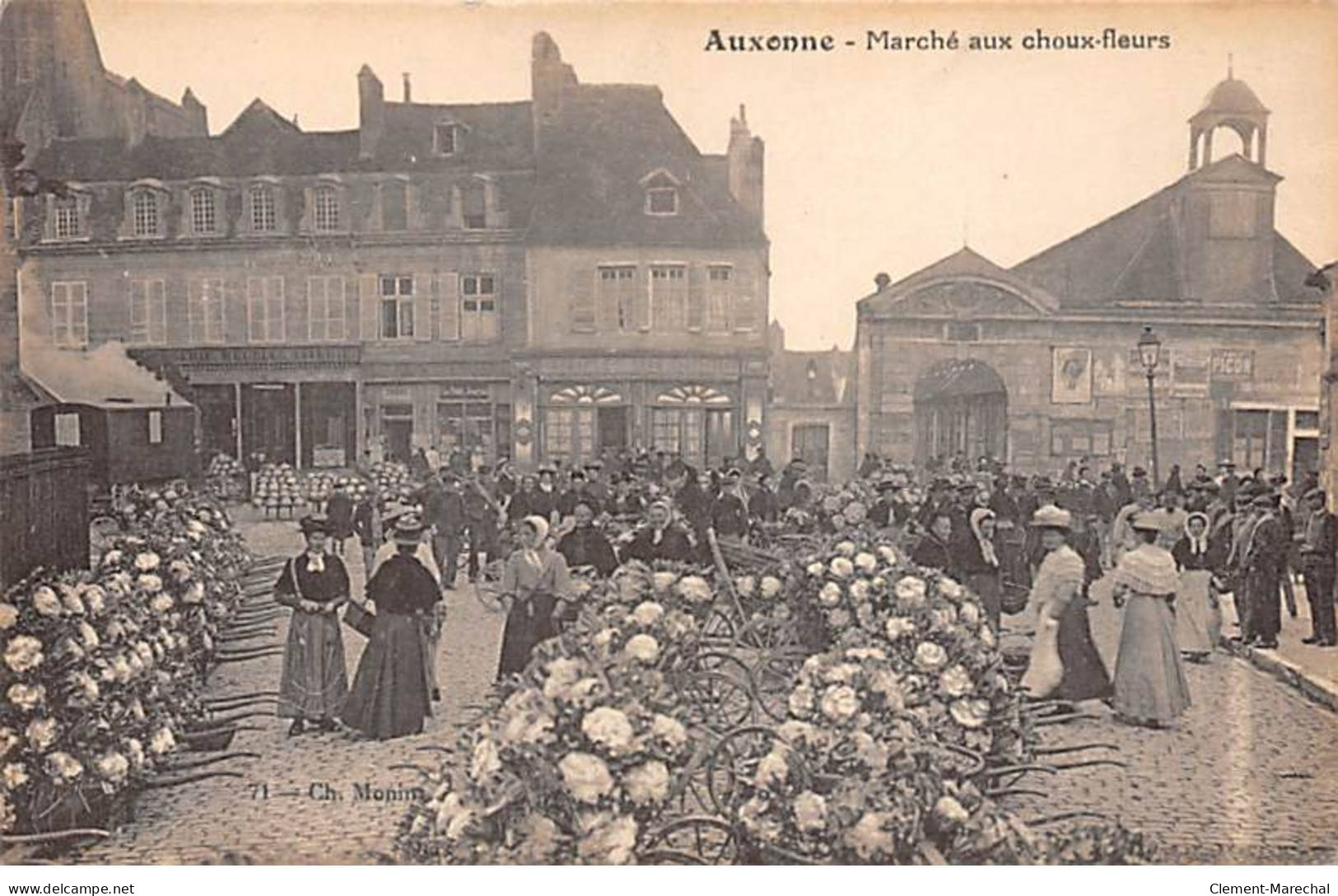 AUXONNE - Marché Aux Choux Fleurs - Très Bon état - Auxonne