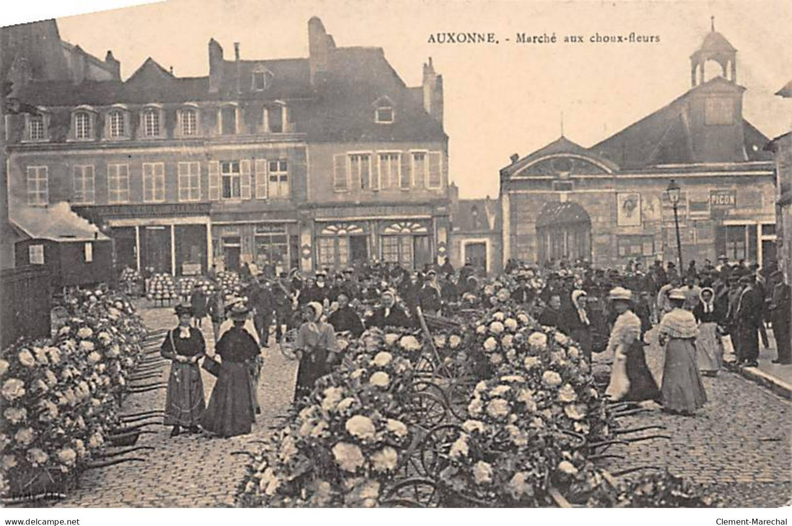 AUXONNE - Marché Aux Choux Fleurs - Très Bon état - Auxonne