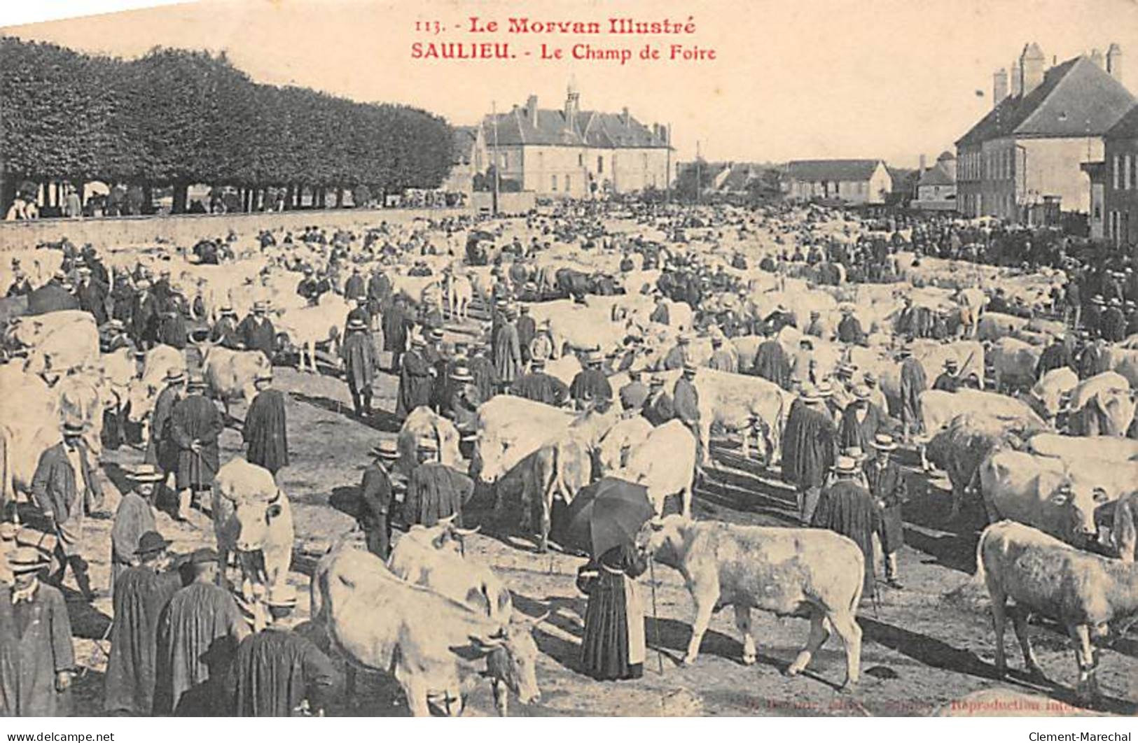 SAULIEU - Le Champ De Foire - Très Bon état - Saulieu