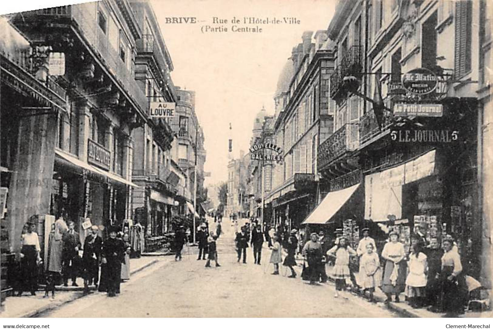 BRIVE - Rue De L'Hôtel De Ville - état - Brive La Gaillarde