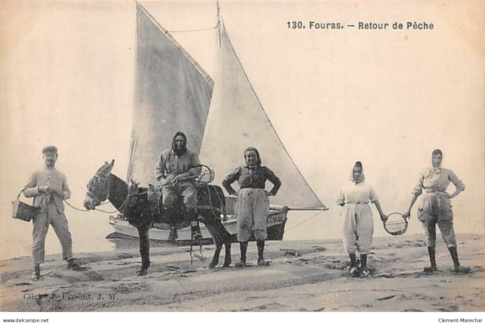 FOURAS - Retour De Pêche - Très Bon état - Fouras-les-Bains