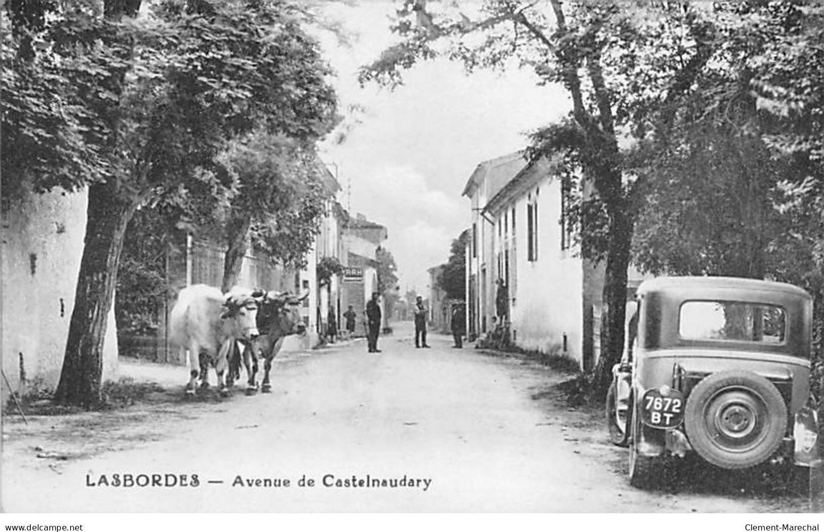 LASBORDES - Avenue De Castelnaudary - Très Bon état - Autres & Non Classés