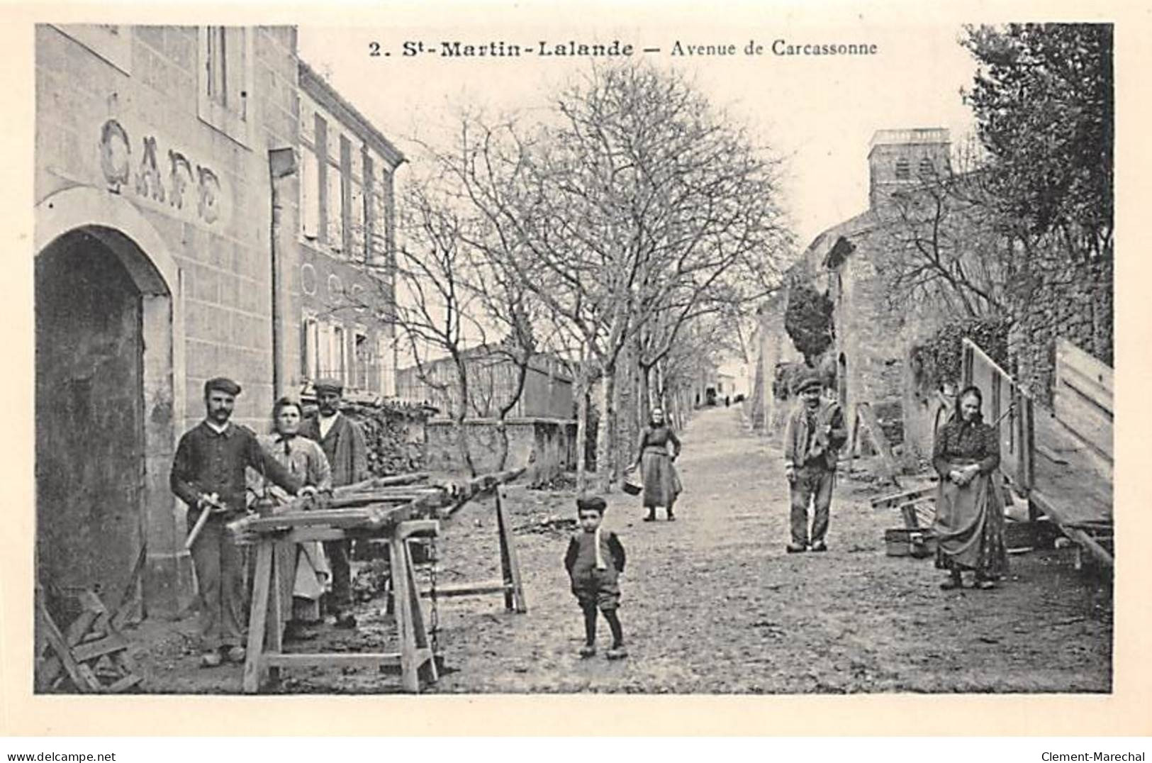 SAINT MARTIN LALANDE - Avenue De Carcassonne - Très Bon état - Autres & Non Classés