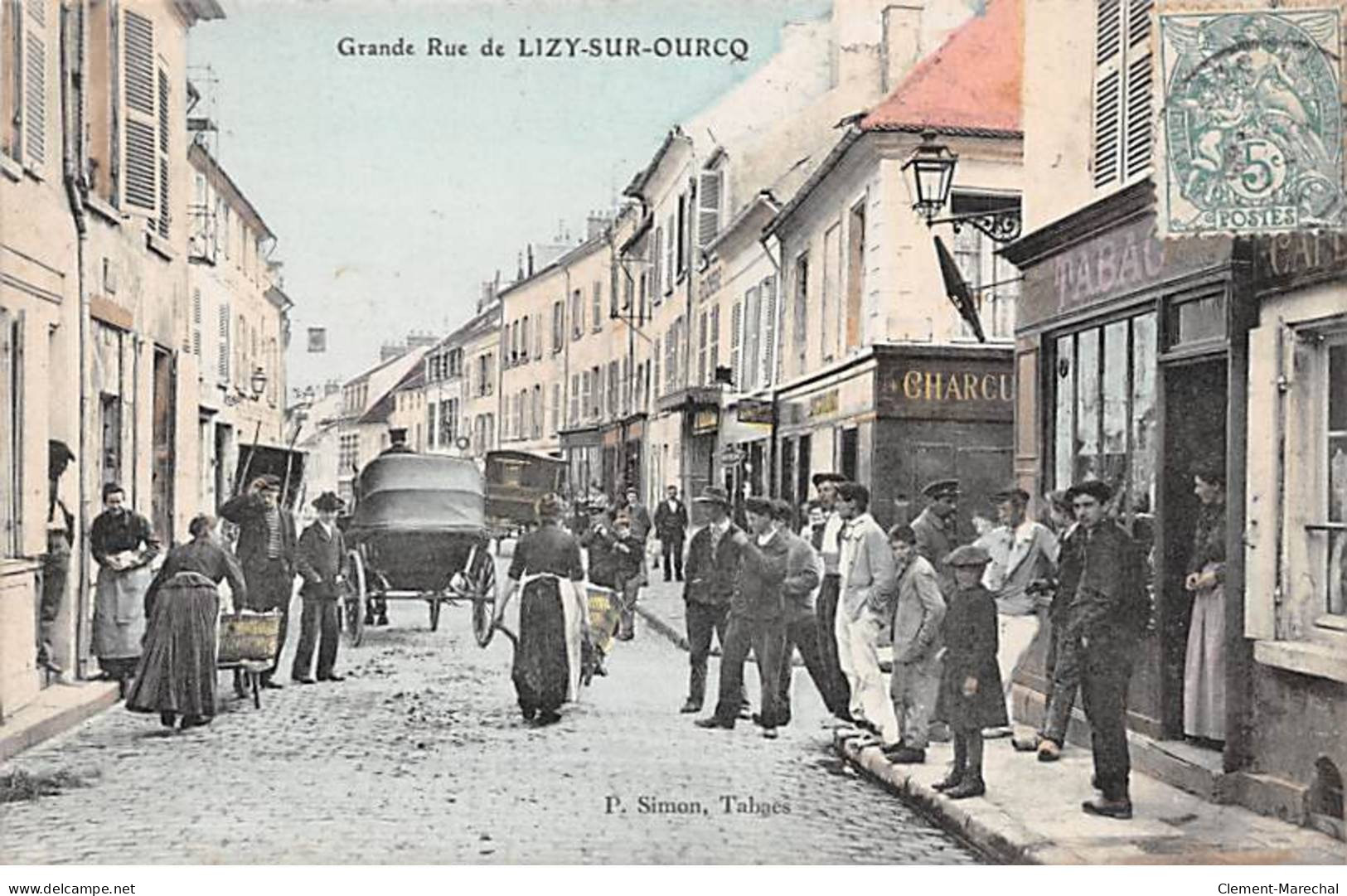 Grande Rue De LIZY SUR OURCQ - Très Bon état - Lizy Sur Ourcq