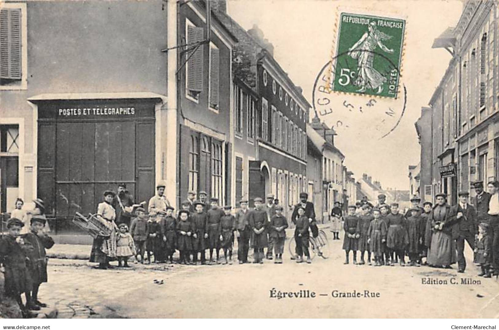 EGREVILLE - Grande Rue - Très Bon état - Autres & Non Classés