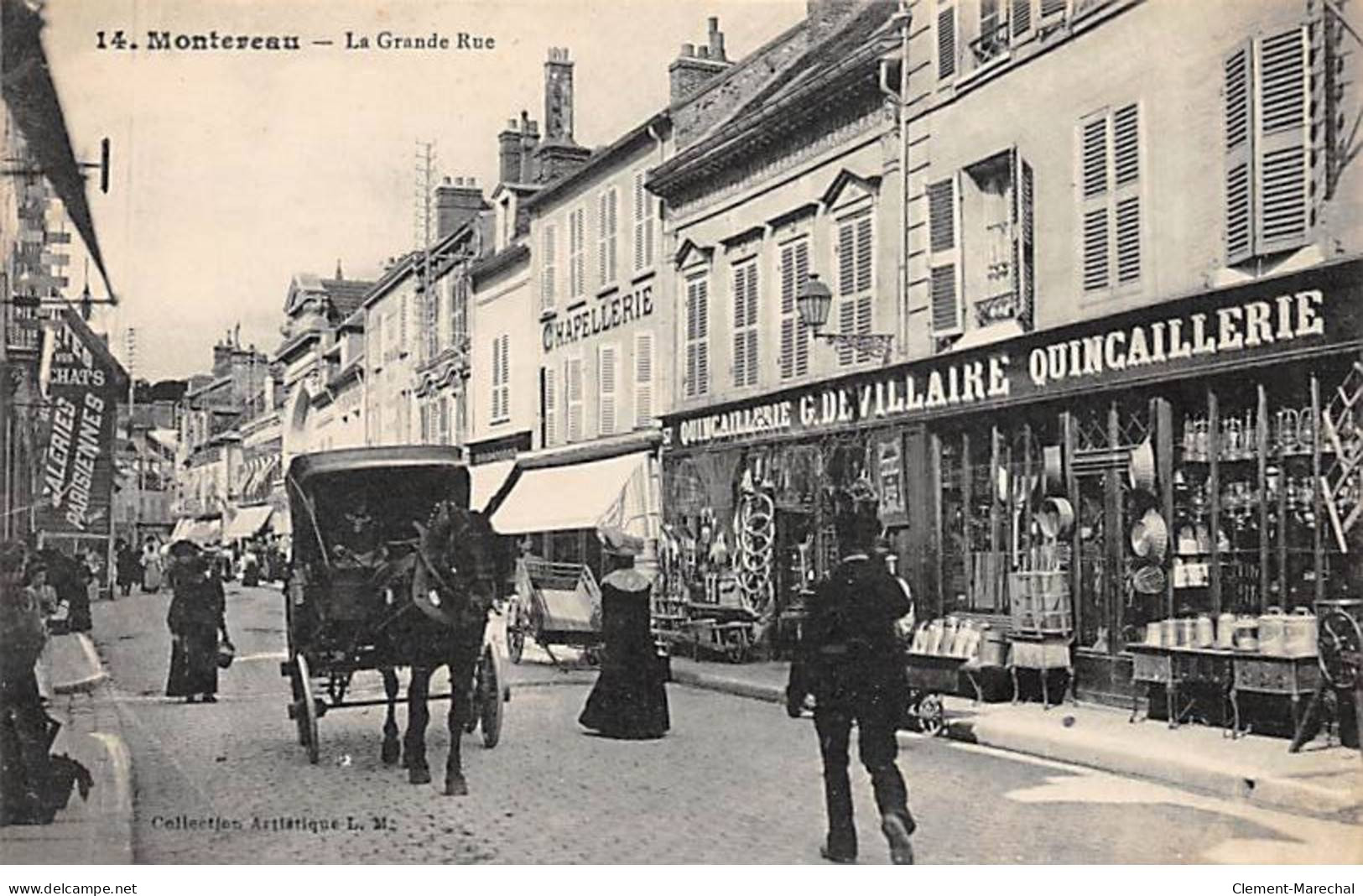 MONTEREAU - La Grande Rue - Très Bon état - Montereau