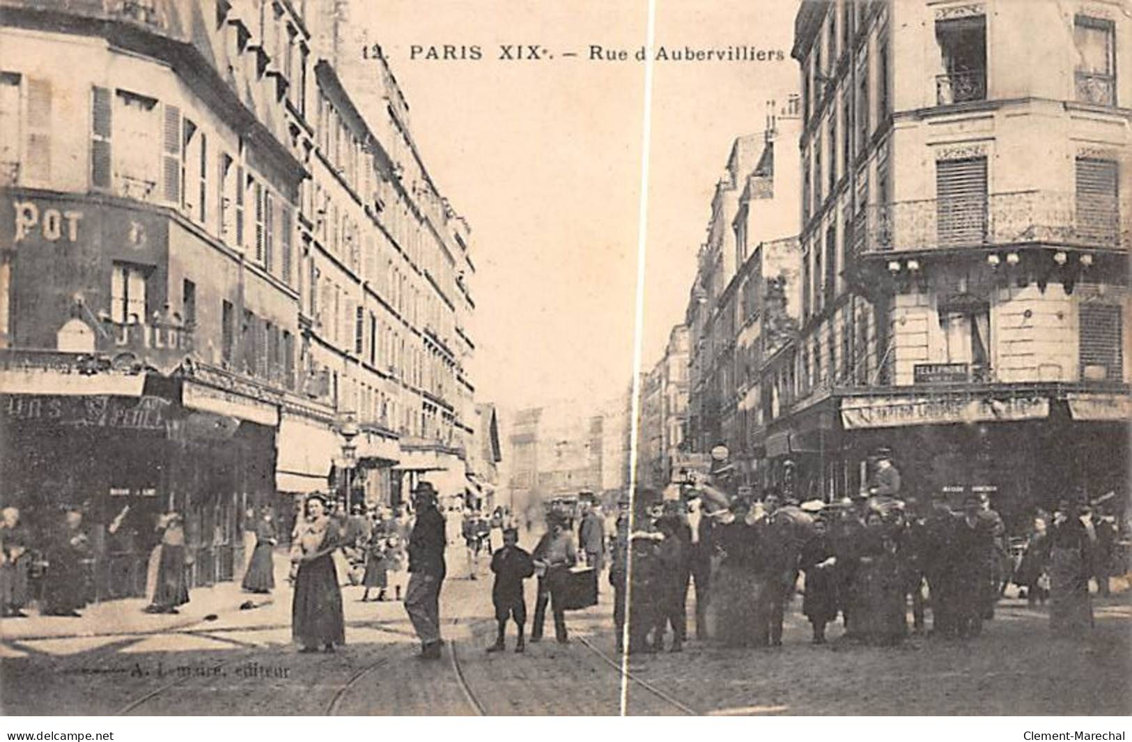 PARIS - Rue D'Aubervilliers - Très Bon état - Paris (19)