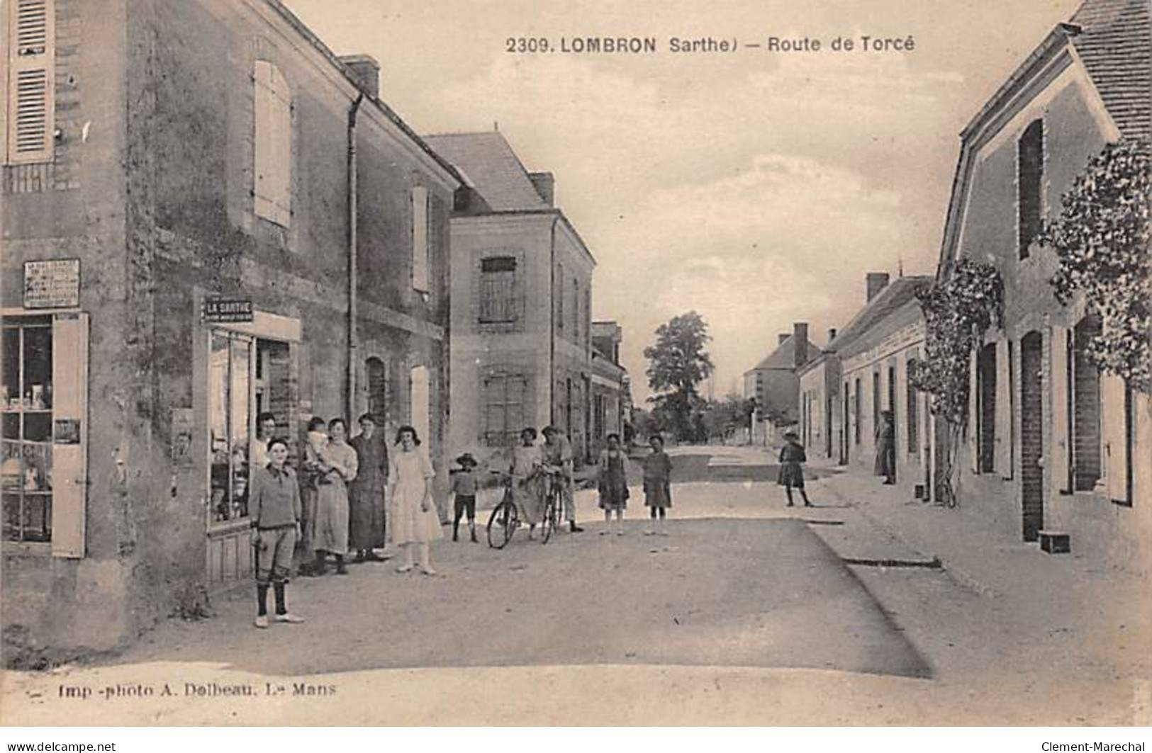 LOMBRON - Route De Torcé - Très Bon état - Other & Unclassified