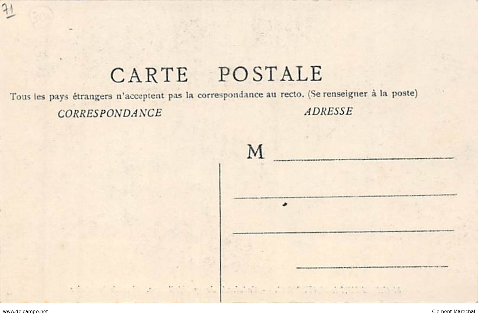 SAINT GENGOUX LE NATIONAL - Cavalcade Du 17 Avril 1910 - Char De La Misère - Très Bon état - Autres & Non Classés
