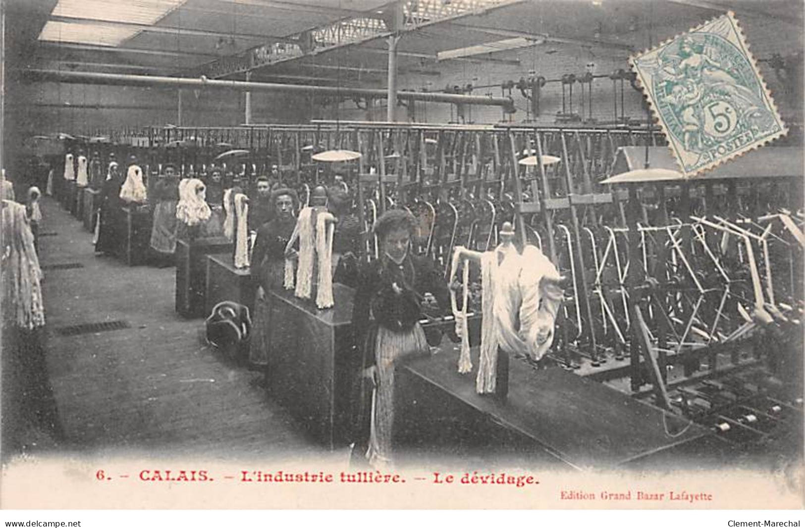 CALAIS - L'Industrietullière - Le Dévidage - Très Bon état - Calais