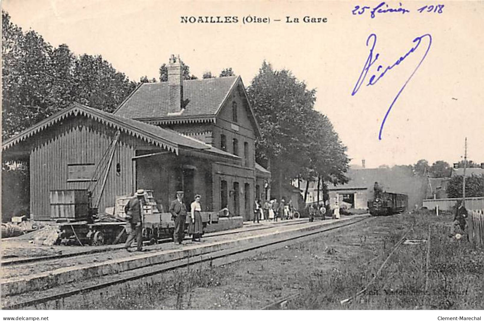 NOAILLES - La Gare - Très Bon état - Noailles