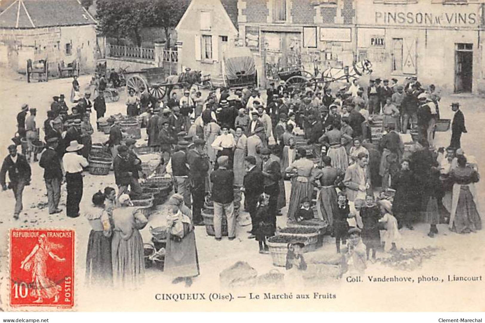 CINQUEUX - Le Marché Aux Fruits - Très Bon état - Autres & Non Classés