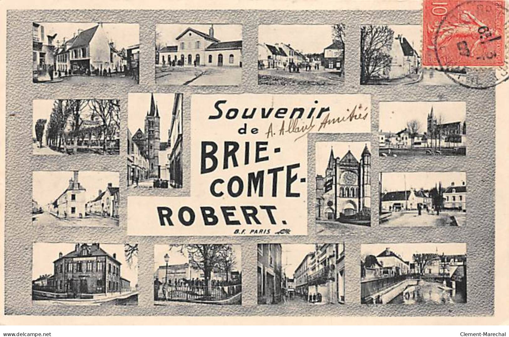 Souvenir De BRIE COMTE ROBERT - Très Bon état - Brie Comte Robert