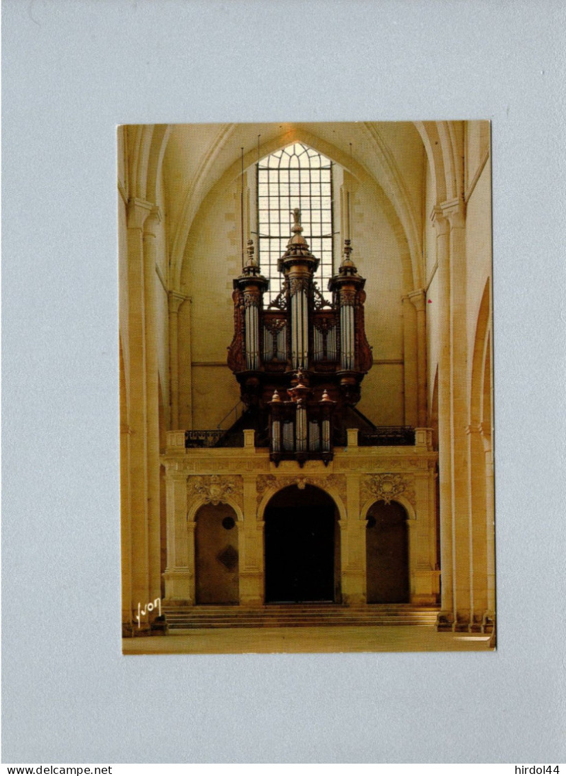 Pontigny (89) : Intérieur De L'église Abbatiale - Les Orgues - Pontigny