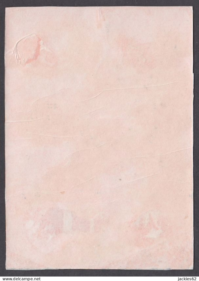 130955/ Paysage Africain, Petite Peinture Sur Papier, Signée MONSI 88 - Andere & Zonder Classificatie
