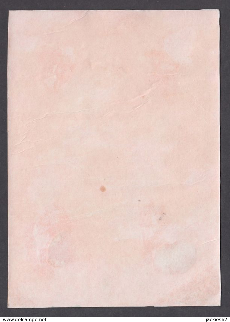 130954/ Paysage Africain, Petite Peinture Sur Papier, Signée MONSI 88 - Altri & Non Classificati