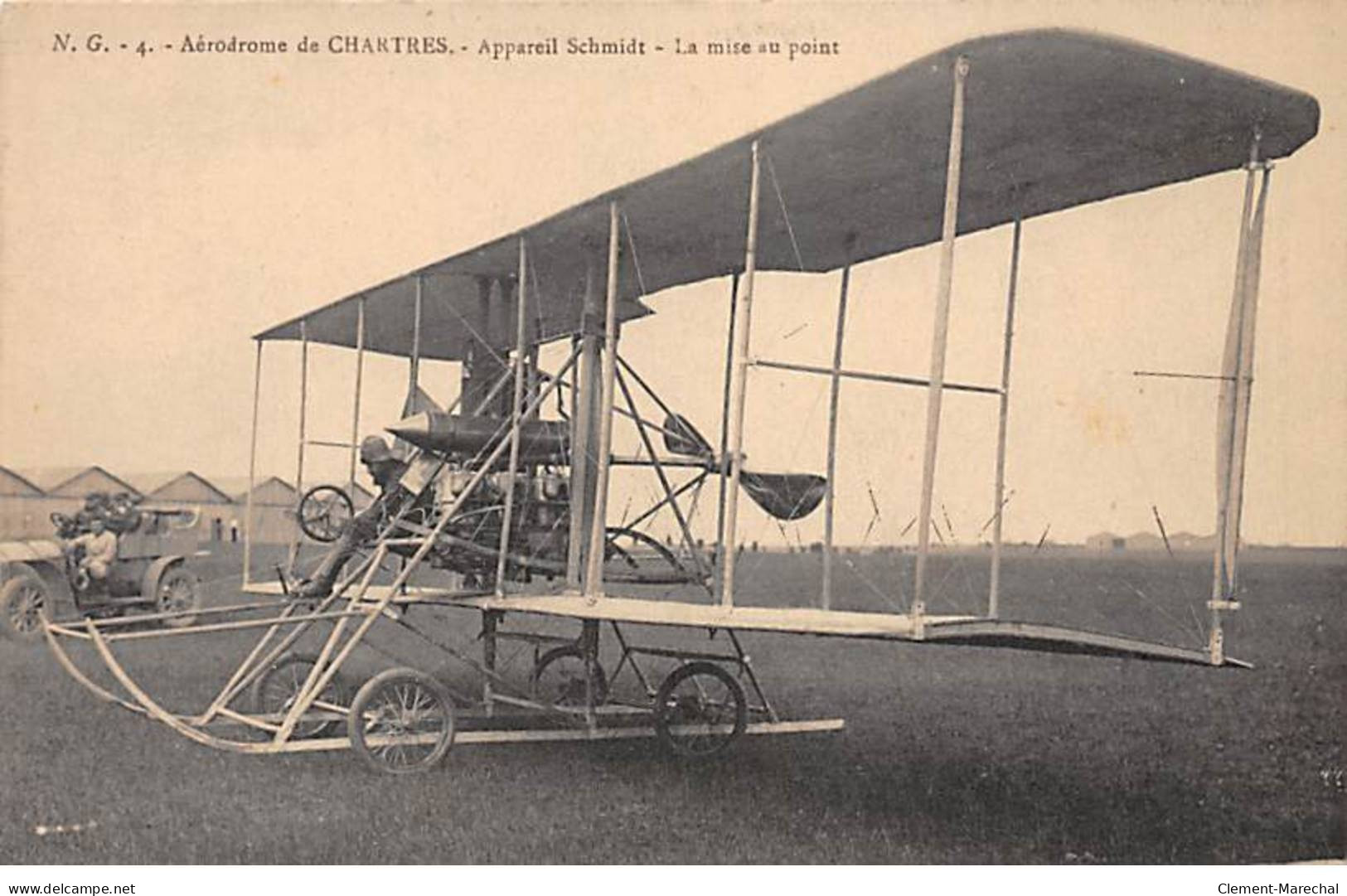 Aérodrome De CHARTRES - Appareil Schmidt - La Mise Au Point - Très Bon état - Chartres