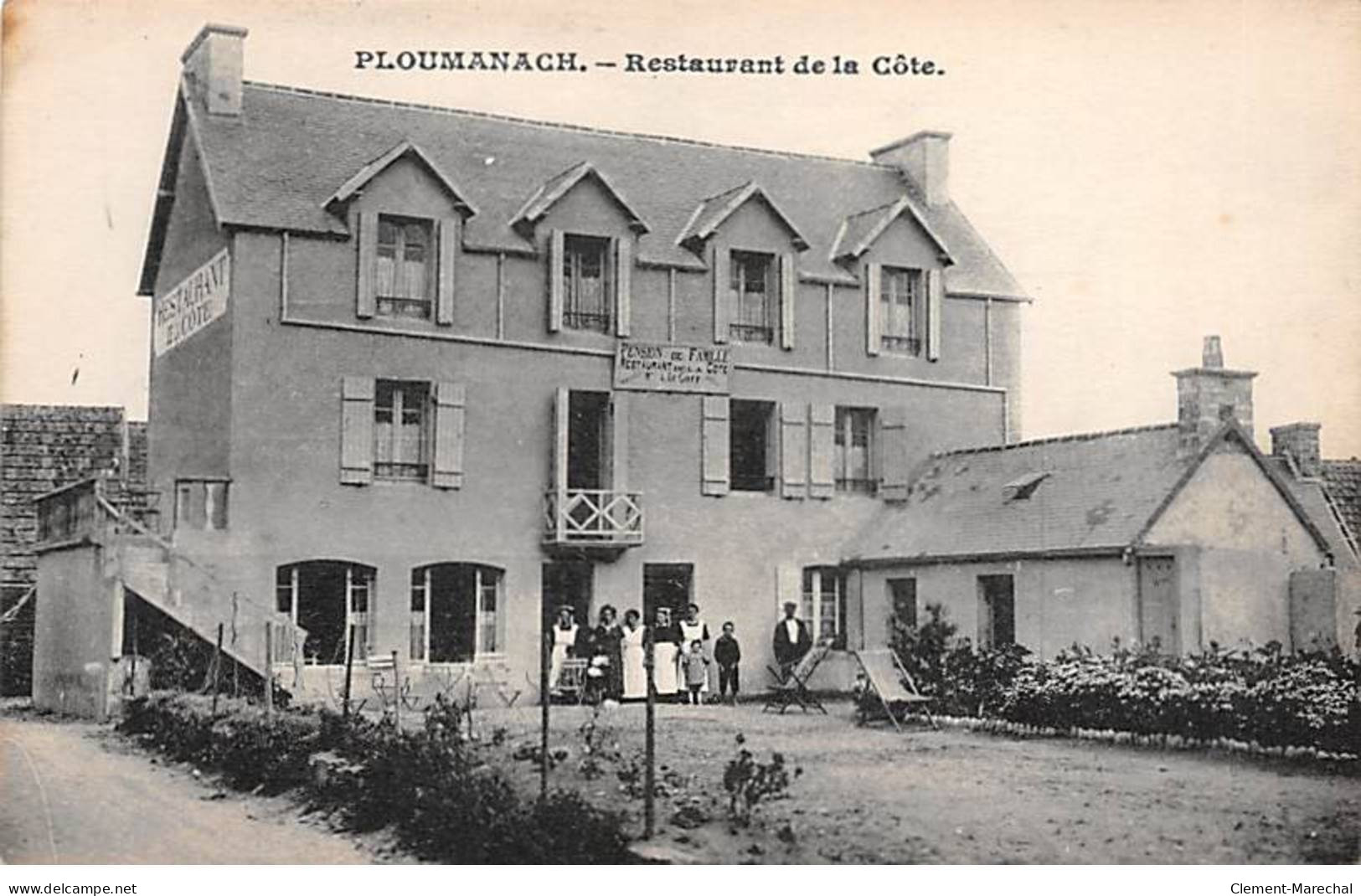 PLOUMANACH - Restaurant De La Côte - Très Bon état - Ploumanac'h