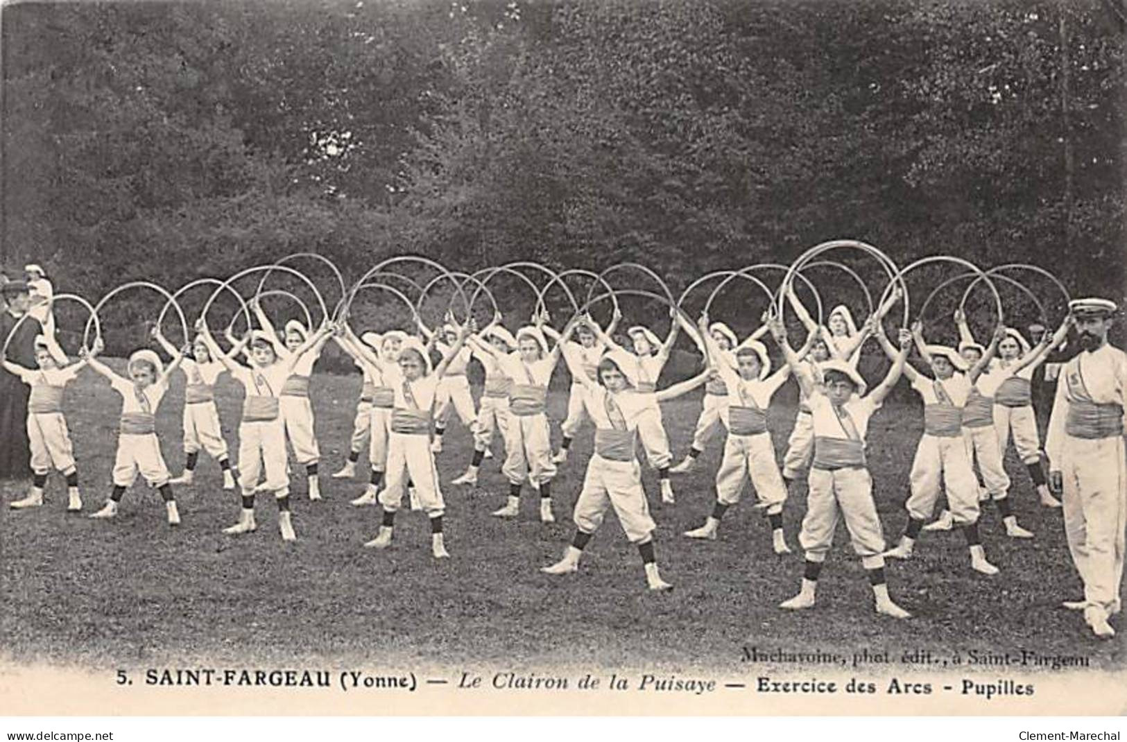 SAINT FARGEAU - Le Clairon De La Puisaye - Exercice Des Arcs - Pupilles - Très Bon état - Saint Fargeau