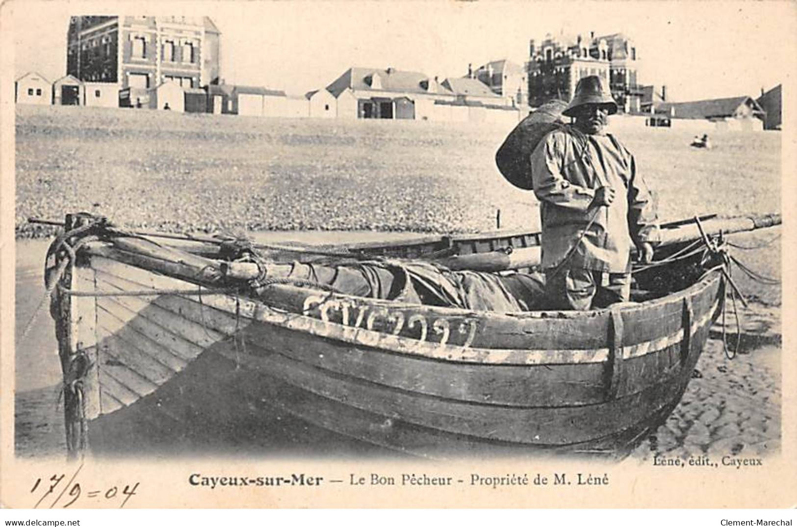 CAYEUX SUR MER - Le Bon Pêcheur - Propriété De M. Léné - Très Bon état - Cayeux Sur Mer