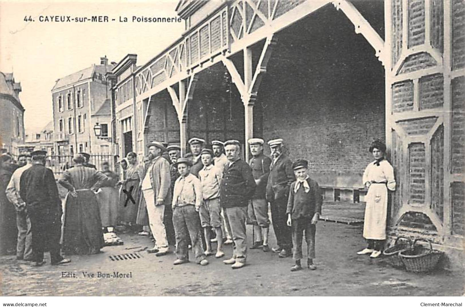 CAYEUX SUR MER - La Poissonnerie - Très Bon état - Cayeux Sur Mer