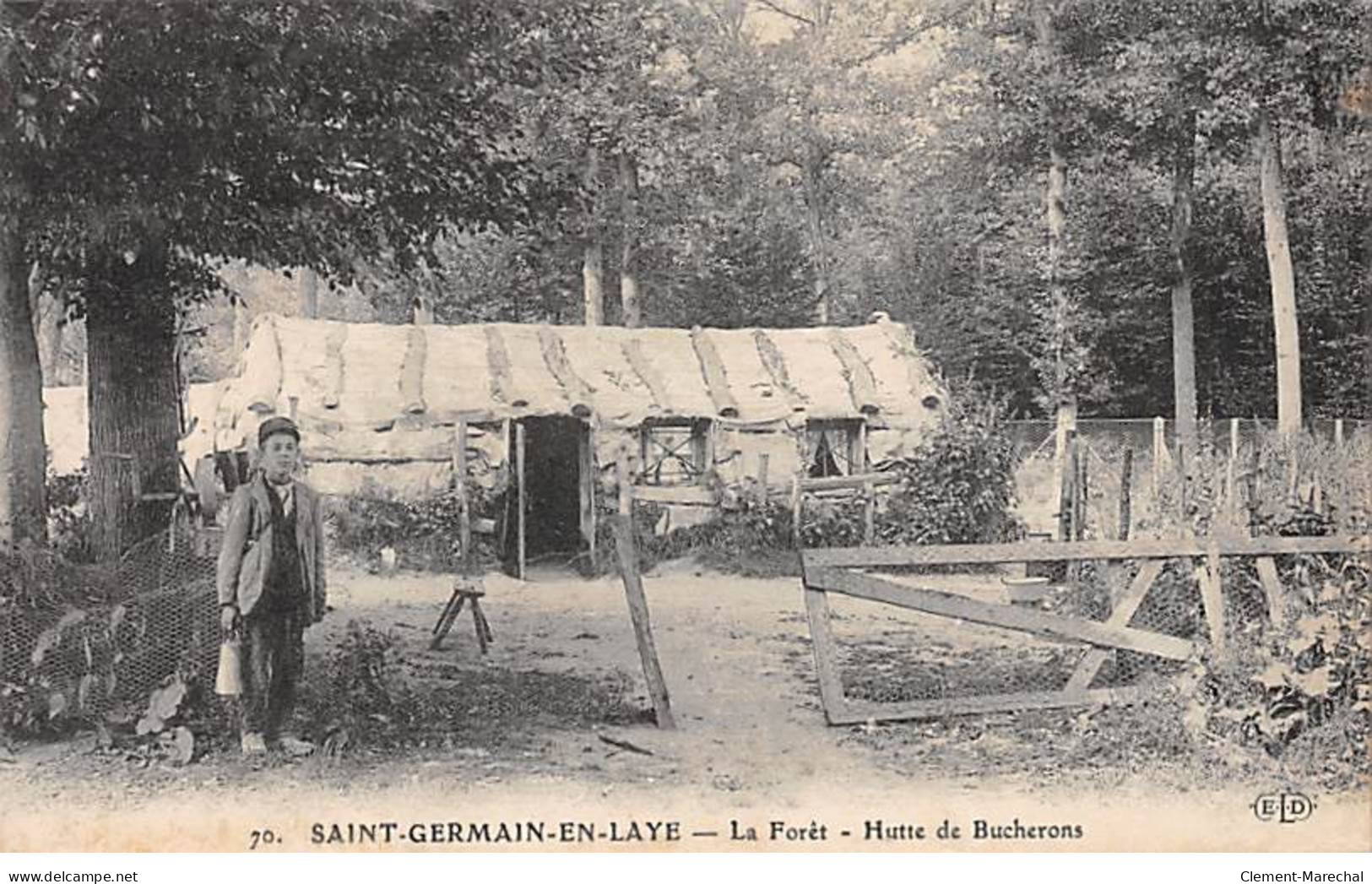 SAINT GERMAIN EN LAYE - La Forêt - Hutte De Bucherons - Très Bon état - St. Germain En Laye