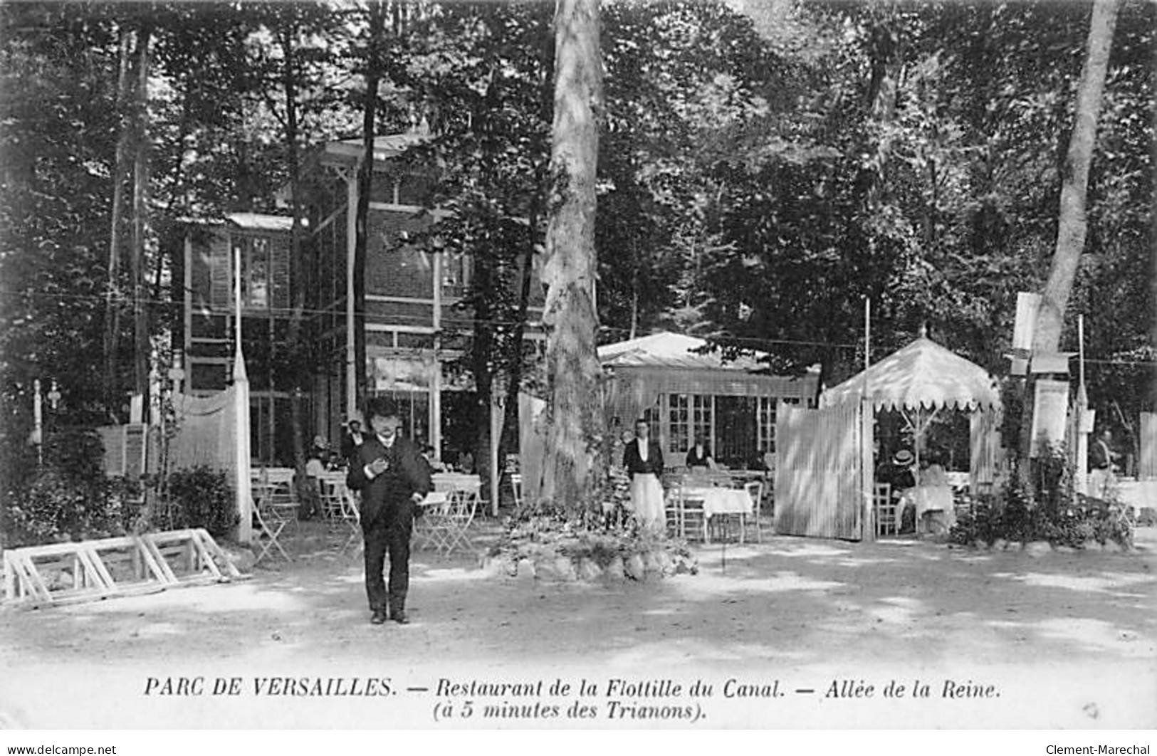 Parc De VERSAILLES - Restaurant De La Flotille Du Canal - Allée De La Reine - Très Bon état - Versailles