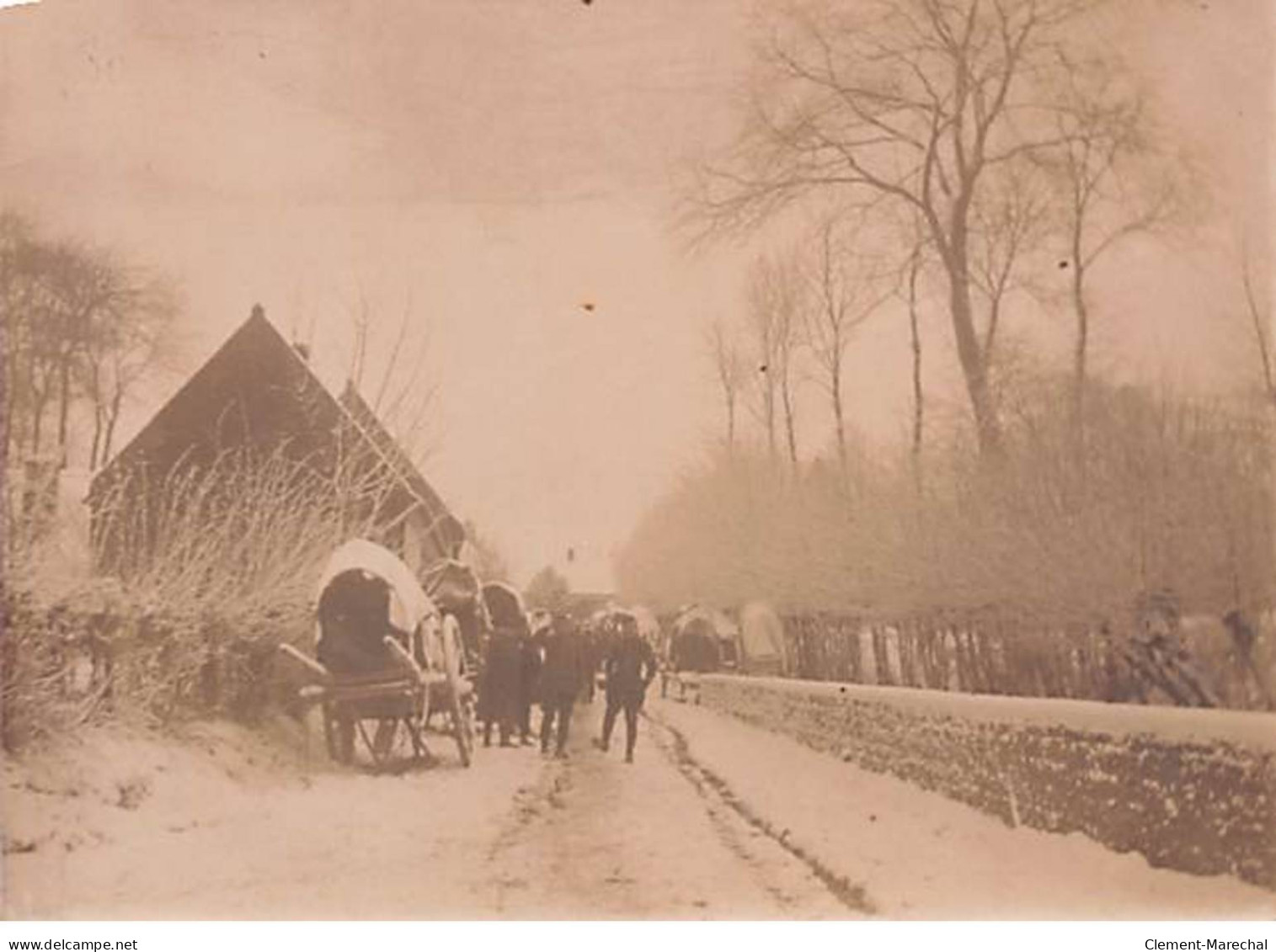 Campagne 1914 1915 - VILLERS SUR SEMOIS - Petite Carte Photo - Très Bon état - Altri & Non Classificati