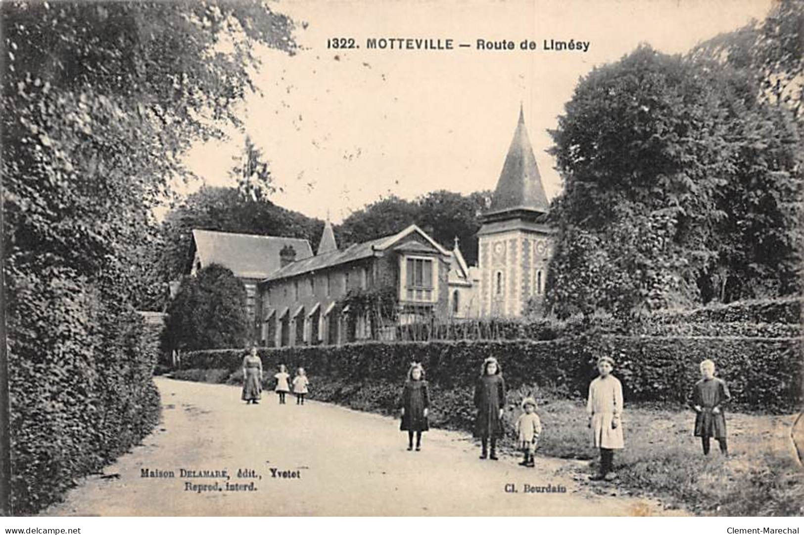 MOTTEVILLE - Route De Limésy - Très Bon état - Other & Unclassified