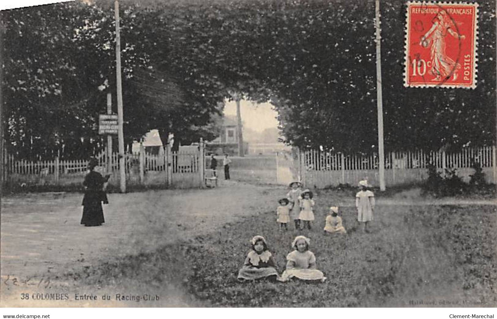 COLOMBES - Entrée Du Racing Club - Très Bon état - Colombes