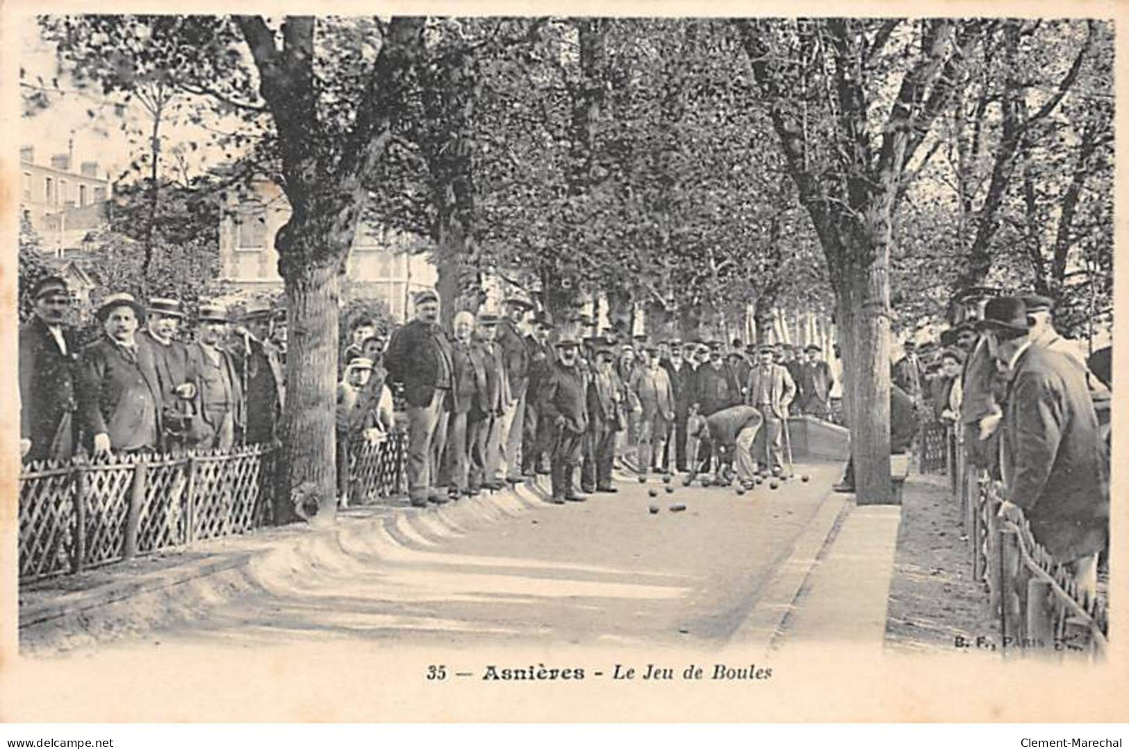ASNIERES - Le Jeu De Boules - Très Bon état - Asnieres Sur Seine