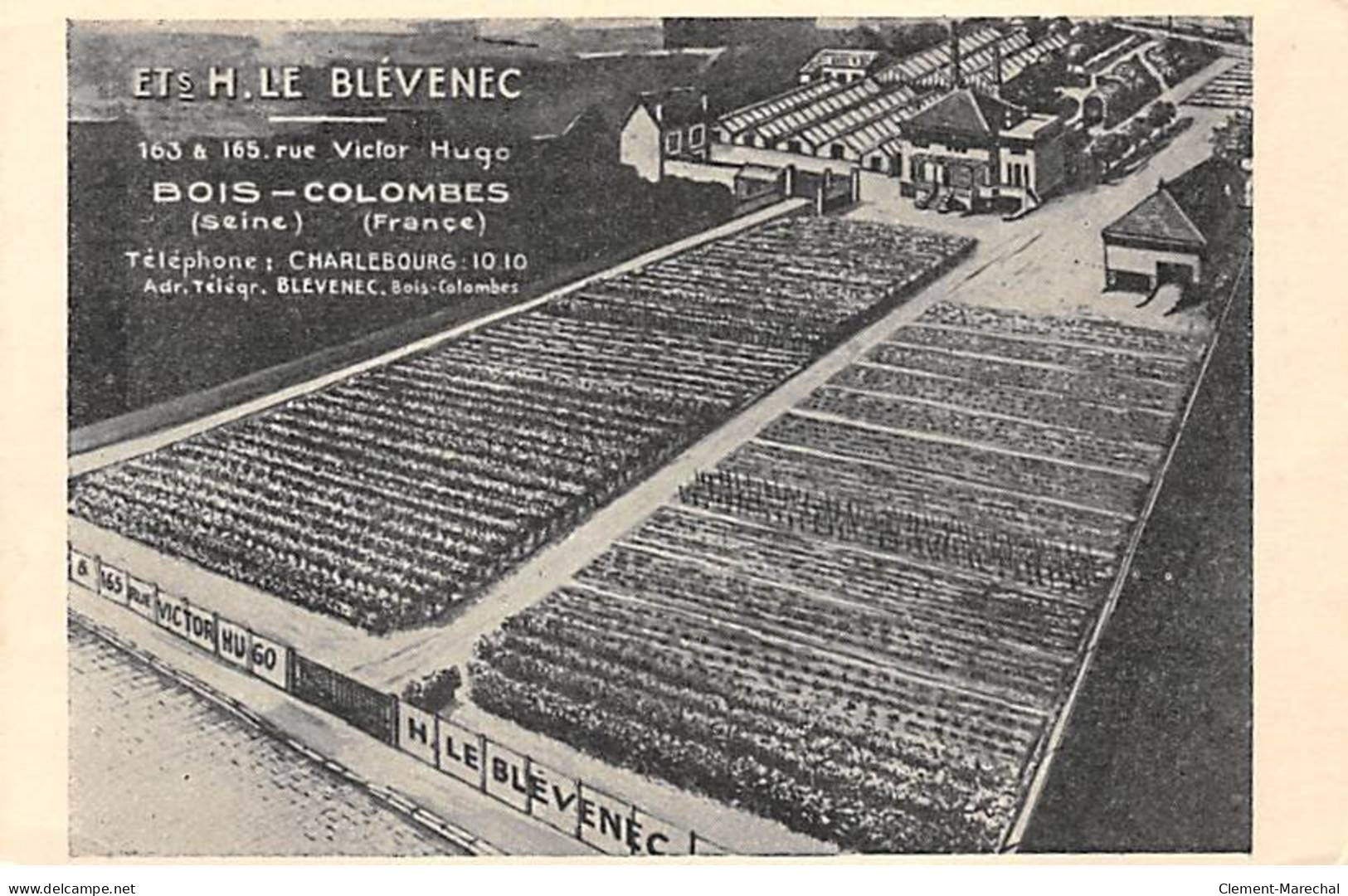 BOIS COLOMBES - Ets H. Le Blévenec - Très Bon état - Other & Unclassified