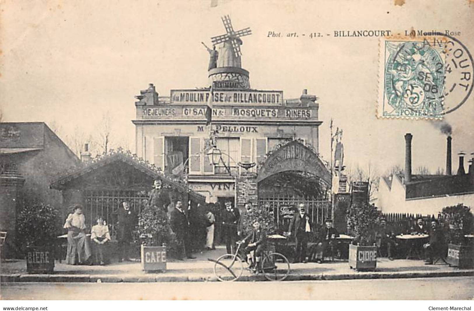 BILLANCOURT - Le Moulin Rose - Très Bon état - Boulogne Billancourt