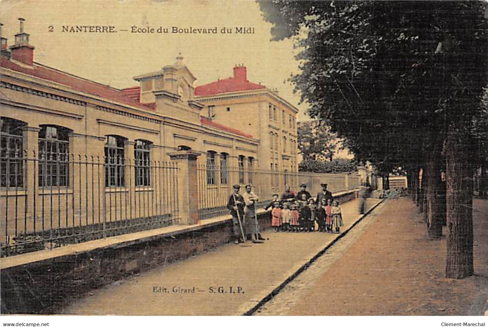 NANTERRE - Ecole Du Boulevard Du Midi - état - Nanterre