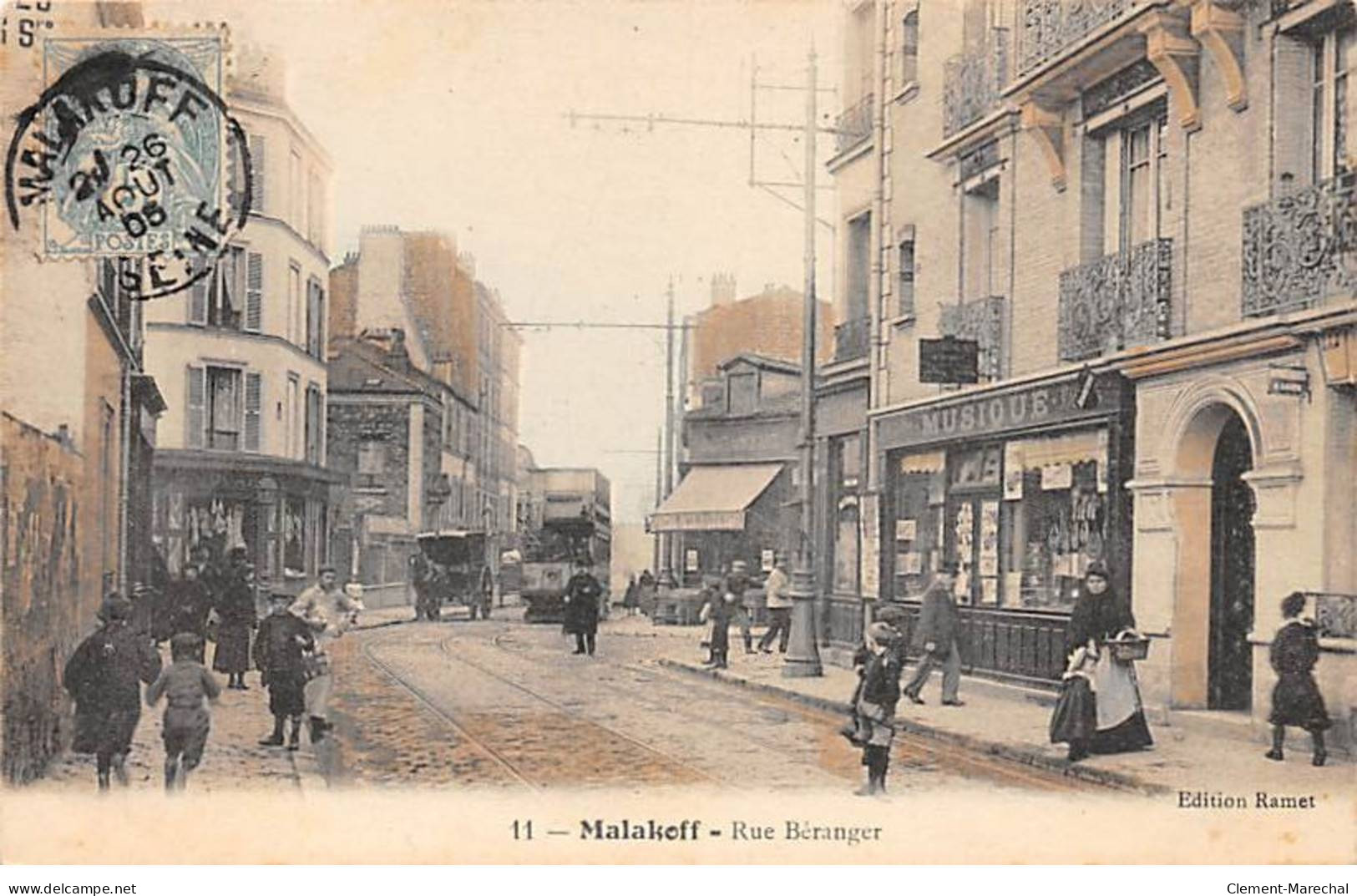 MALAKOFF - Rue Béranger - état - Malakoff