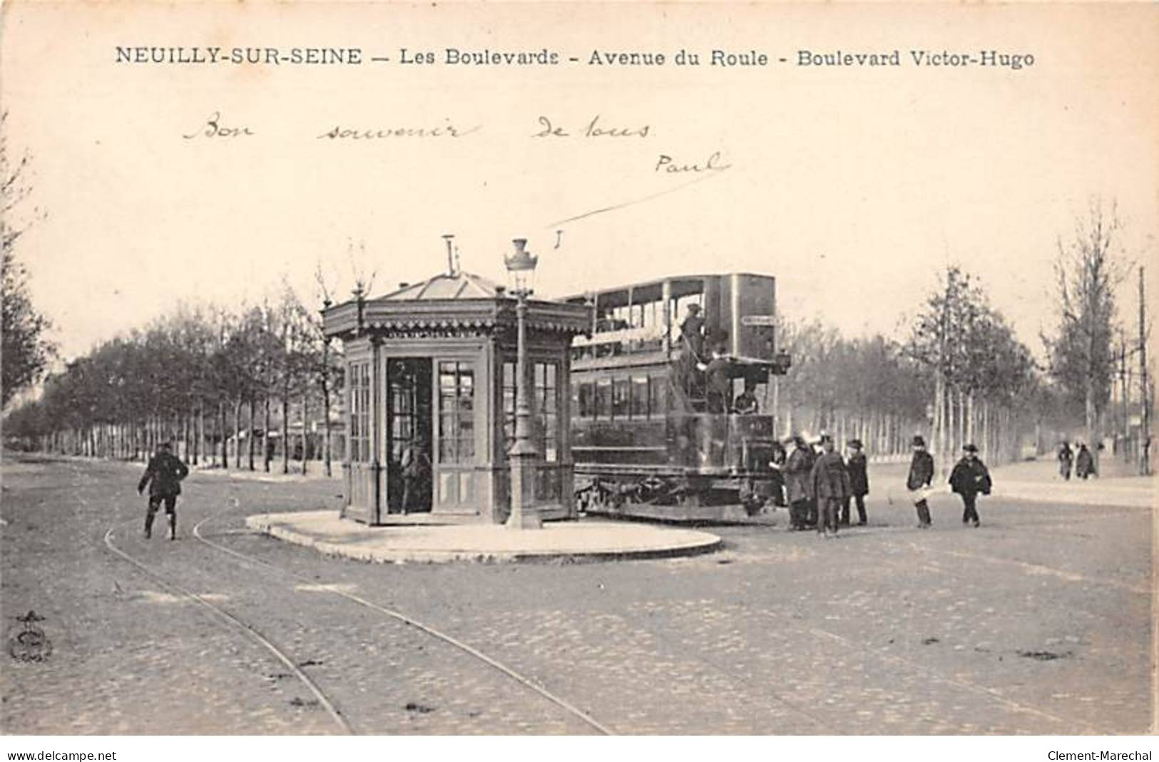NEUILLY SUR SEINE - Les Boulevards - Avenue Du Roule - Boulevard Victor Hugo - Très Bon état - Neuilly Sur Seine