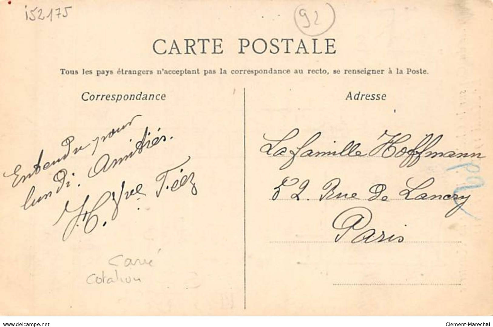 Pose Du Coq Sur Le Clocher De L'Eglise De NANTERRE - Le Mardi 19 Déccembre 1911 - Très Bon état - Nanterre