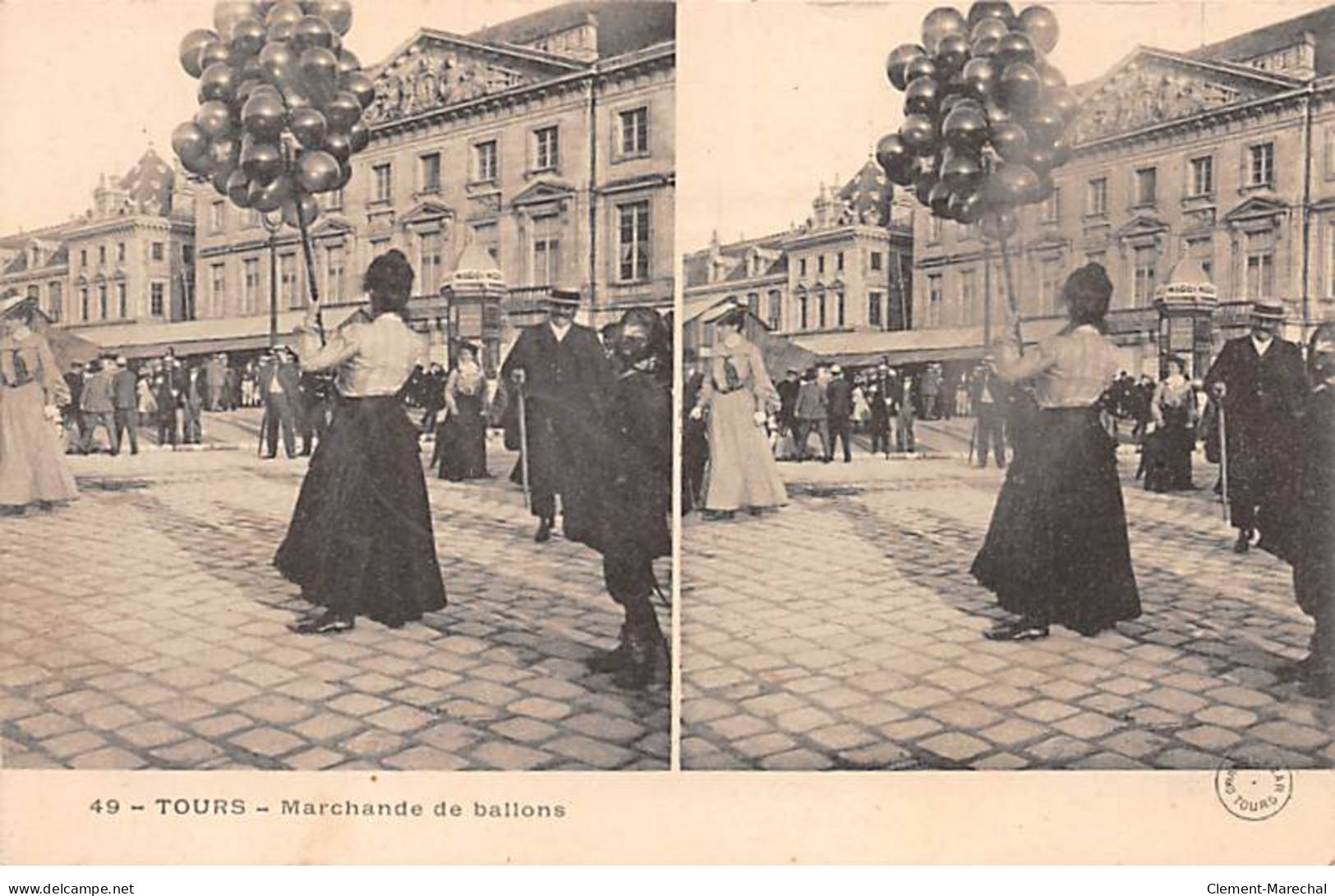 TOURS - Marchande De Ballons - Très Bon état - Tours