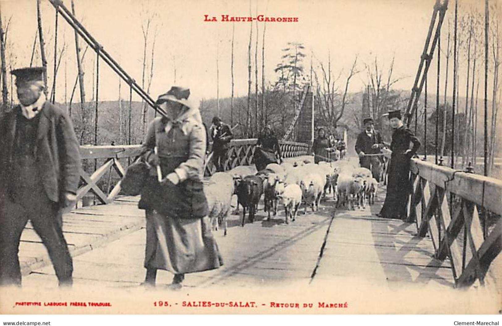 SALIES DU SALAT - Retour Du Marché - Très Bon état - Salies-du-Salat